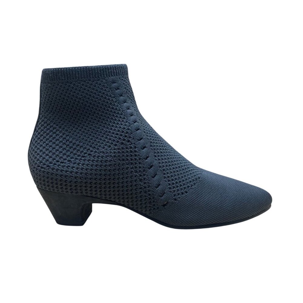 Eileen Fisher Women’s Gray Knit Stretch Ankle Booties Size 8.5